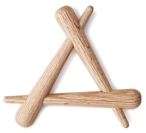 Normann Copenhagen - Timber Bordskåner - Grytunderlägg - Eg - H18 x L20 x D3 cm