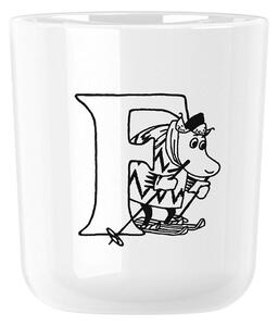 Stelton - Moomin ABC cup - Kopp - F - Stock sale - W: 7,4 x H: 8,3 x L: 7,4 cm / 0,2 L