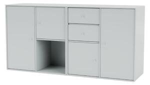 Montana - COUPLE - Wall mounted - Skänk - Oyster - H 69.6 CM / W 139.2 CM / D 38 CM