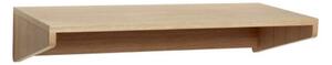 Hübsch - Folk Wall Mounted Desk - Skrivbord - Natural - 80x35xh20cm
