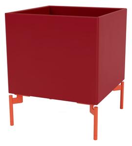 Montana - Colour Box I – S6161 - With Rosehip Legs - Förvaringslådor - Beetroot - W35,4 X H42,6 X D35,4 cm