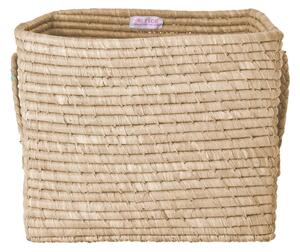 Rice - Raffia Square Basket - Förvaringslåda för barn - Nature - L30 x H25 x B30 cm