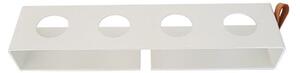 Nordic Function - SIMPLY4 - Ljusstake - SIMPLY4 basic - White - Stock sale - L: 22 x B: 5 x H: 3 cm