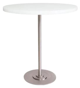 FRAMA - Table 57 - Cafébord - Stainless - H76 x W70 x D70 / Base Ø70 / Table top 30 mm