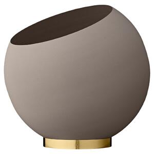 AYTM - Globe Flowerpot - Blomkruka - Taupe L - Ø37 x H32,3 cm