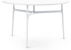 Normann Copenhagen - Union Table - Round - Matbord - White - Ø120 - Ø: 120 x H: 74,5 cm