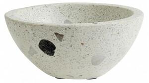 Nordal - TERRAZZO bowl - Skål - Beige - Large Chips - S - H: 6 x Ø: 15 cm