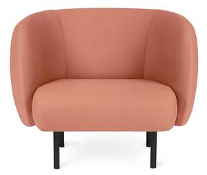 Warm Nordic - Cape Lounge Chair - Fåtölj - Hero 511 (Blush) - L90 x W82 x H80 cm
