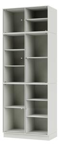 Montana - Ripple Cabinet IV - Plinth H7 - Vitrinskåp - Nordic - W69,6 X H181,6 X D38 cm