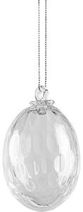 Kodanska - Danish Summer Easter Egg - Väggfästen - Clear - H9 x D6 cm