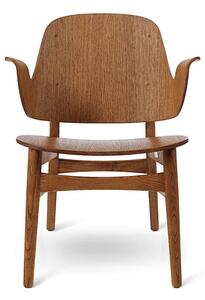 Warm Nordic - Gesture Lounge Chair / Teak Oiled Oak - Fåtölj - Solid Oak - L59 x W61 x H73 cm