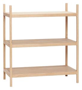 Hübsch - Library Shelf Small Nature - Hyllor - Nature - L80 x W45 x H90 cm