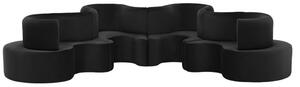 Verpan - Cloverleaf Sofa - 4 units - Modulär soffa - Remix - L: 383 x W: 215 cm
