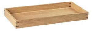 Kristina Dam Studio - Japanese Tray - Bricka - Oiled Oak - Large - W32 x L64,5 x H6,5 cm