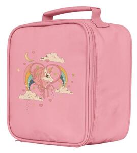 Konges Sløjd - CLOVER THERMO LUNCH BAG - Matlåda för barn - PEONY - H20 x W20 x D10 cm