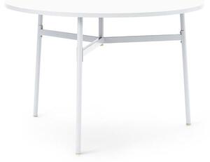 Normann Copenhagen - Union Table - Round - Matbord - White - Ø110 - Ø: 110 x H: 74,5 cm