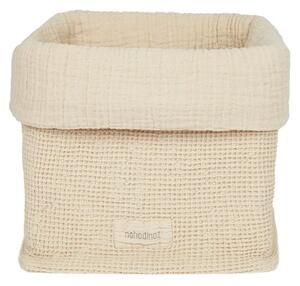 Nobodinoz - Wabi-Sabi Basket - Förvaringslåda för barn - Ginger - 20 x 18 cm