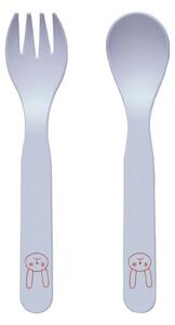 OYOY MINI - Pullo Cutlery - Bestick för barn - Ice Blue - L:13.5 x W:2.8 cm / L:13.5 x W:2.8 cm