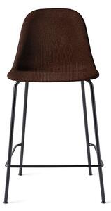 Audo Copenhagen - Harbour Side Counter Chair / Black Steel Base - Barstol - Upholstery: Colline 568 - W52.5 x D55,5 x H102 x SH63 cm