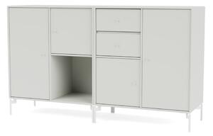 Montana - COUPLE - With white legs - Skänk - Nordic - H 82.2 CM / W 139.2 CM / D 38 CM