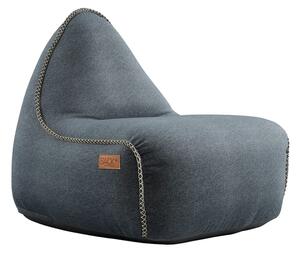 SACKit - Canvas Lounge Chair - Bean bag - Canvas Petrol - L96 x W80 x H70 x SH40 cm