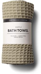 Humdakin - Waffle bath towels - Handduk - Oak - Stock sale - 70x135 cm