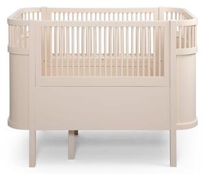 Sebra - Sebra Bed, Baby & Jr - Barnsäng - Birchbark beige - H88 x L115,25 x B75,85 cm