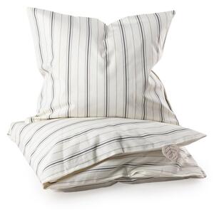 Sebra - Bed Linen Baby - Sängkläder för barn - Cream Stripe - L100 x W70 cm & L45 x W40 cm