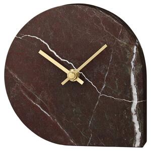 AYTM - Stilla Clock - Klockan - Bordeaux - Stock sale - L19 x W4 x H15,8 cm