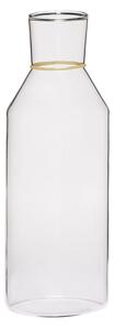 Hübsch - Orbit Jug - Vattenkanna - Clear,Yellow - ø10xh28cm