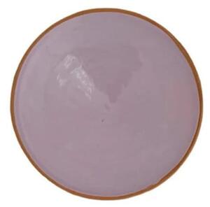 Jou Quilts - Pastel keramik plate Ø15 - Tallrikar - Purple - Ø13-15 cm