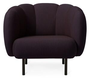 Warm Nordic - Cape Stitch Lounge Chair - Fåtölj - Sprinkles 694 (Eggplant) - W95x D84 x H80