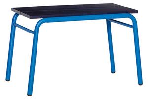 Hübsch - Koi Bench - Bänk - Blue,Dark blue - 70x43xh48cm