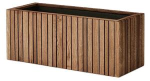 SQUARELY CPH - GrowWIDE - Växtlåda - Dark Oak - W60 x H24 x D22 cm