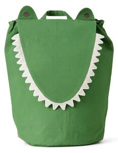 Ferm Living - Crocodile Storage - Förvaringslåda för barn - Artichoke Green - B: 30 x H: 50 x D: 30 cm