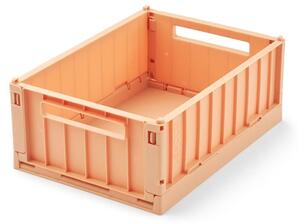 LIEWOOD - Weston Storage Box S 1-pack - Förvaringslåda för barn - 2343 Light Apricot - H9.5 x W18 x L25 cm