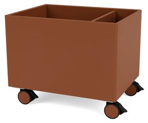 Montana - Colour Box II – S4162 - Med hjul - Förvaringslådor - Hazelnut - W46,8 X H37,8 X D35,4 cm