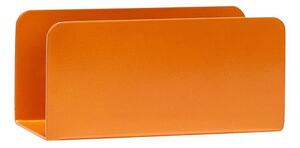 Hübsch - Clutch Magazine Holder - Tidningshållare - Orange - 15 x 7 x H7 cm