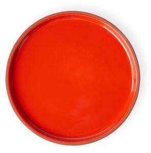 Studio About - Clayware Plate - Medium - 2 pcs - Tallrikar - Terracotta/Red - H1,5 x W18,5 cm