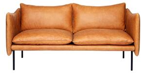 Fogia - Tiki Sofa / 2 Seater - Soffa för 2 personer - Vintage Cognac - W162 x D93 x H77 x SH40 cm