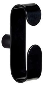 Hübsch - Sempre Hangers - Krokar - Black - W3 x L5 x H10 cm