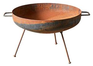 MUUBS - Bonfire Sabi - Bålfat - Rusted iron - H43 x Ø64 CM