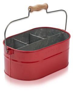 Humdakin - Organize Bucket - Förvaringslådor - Red - 30 x 20 x 13 cm