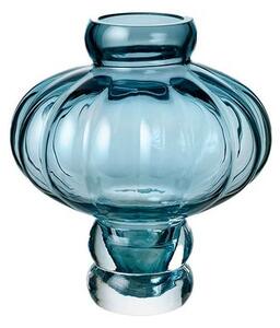 Louise Roe - Balloon Vase 02 - Vas - Blue - Ø6,5-17,5 x H20 cm