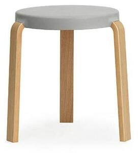 Normann Copenhagen - Tap skamler - Pall - Grey - H:43 x L:41 x Ø:35 cm