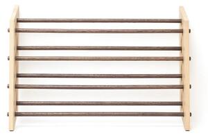 WeDoWood - Moodstand - Skohylla - Light and dark Oak - Large - 68x98x18 cm