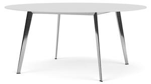 Montana - JW Table JW160 - Matbord - Nordic Linoleum / Polished Aluminium - Ø160 x H73 cm