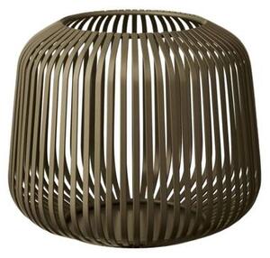 Blomus - LITO Lantern - Lykta - Burned Metal, Metallic Finish - Small - H17 x L20 x W20 cm