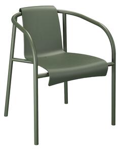 HOUE - Nami Dining Armchair - Trädgårdsstol - Olive Green - W60 x D57,5 x H75 cm