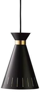 Warm Nordic - Cone / Pendant - Hängande lampa - Black Noir - L16 x W16 x H23 cm
